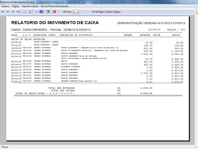 Programa Controle de Estoque, Pedido de Vendas e Financeiro v3.0 PLUS