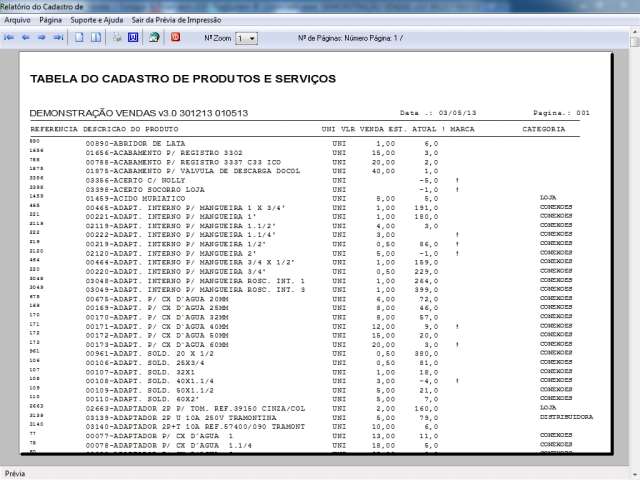 Programa Controle de Estoque, Pedido de Vendas e Financeiro v3.0 PLUS