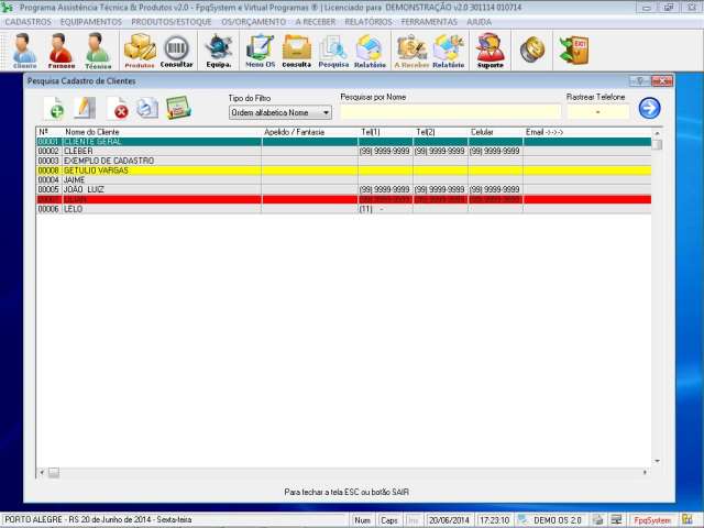 Programa para Assistência Técnica com Produtos e Serviços v2.0