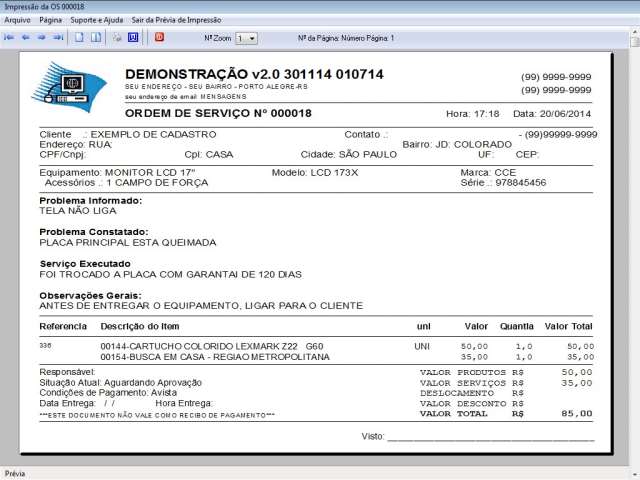 Programa para Assistência Técnica com Produtos e Serviços v2.0